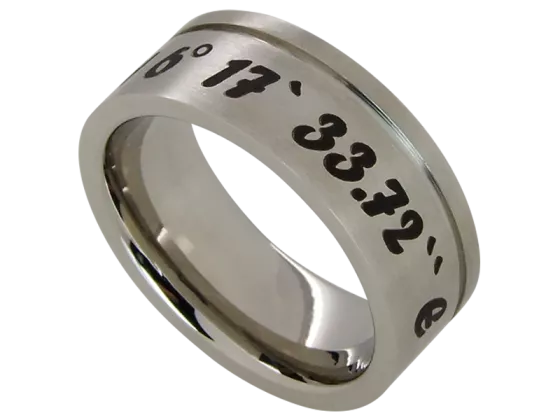 Juno - a coordinate ring (stainless steel)